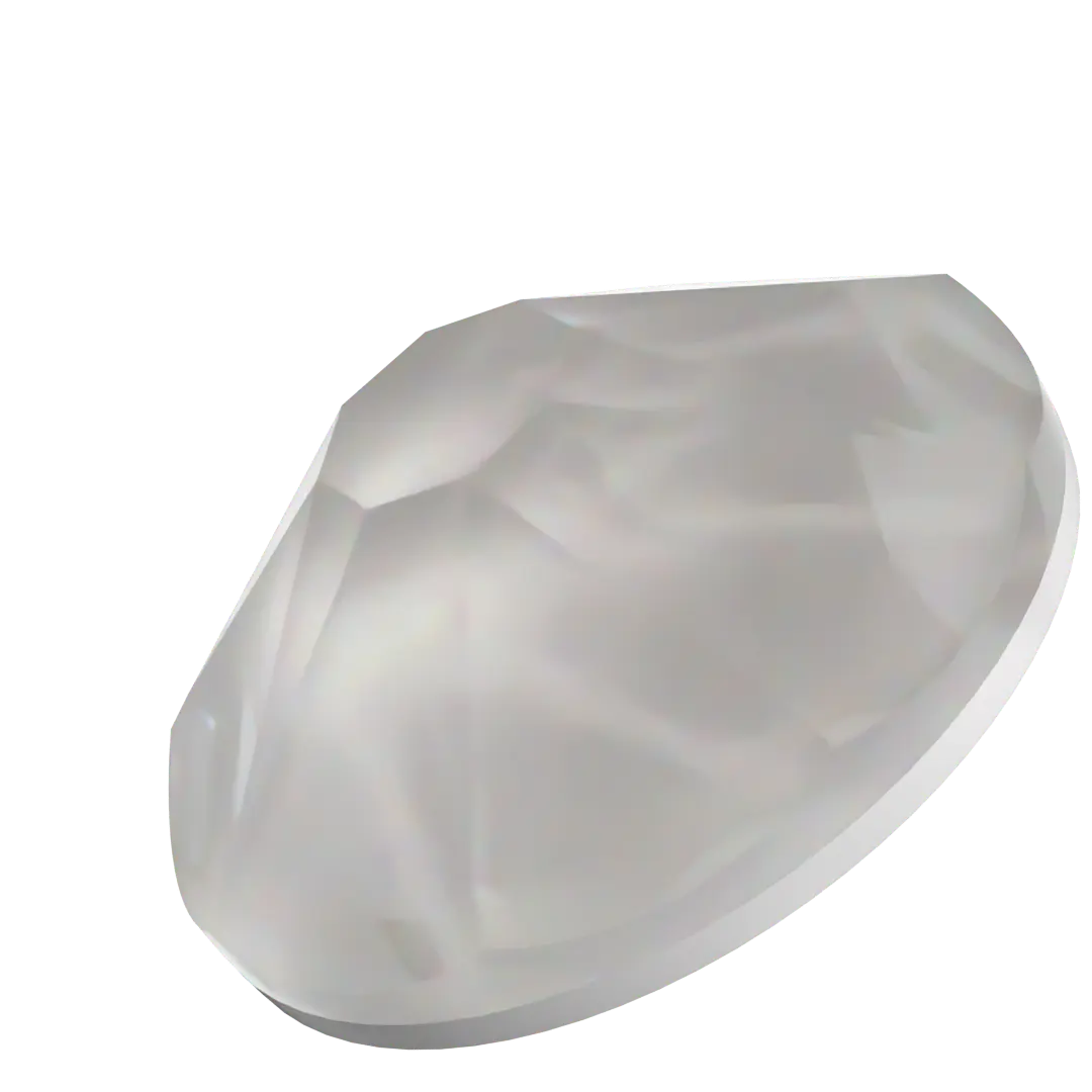 Swarovski Flat Back Crystals Non Hotfix (2000, 2058 & 2088) Crystal Electric White Ignite UNFOILED - Bluestreak Crystals