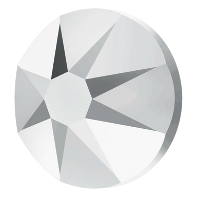 Swarovski Flat Back Crystals Non Hotfix (2000, 2058 & 2088) Crystal Light Chrome - Bluestreak Crystals