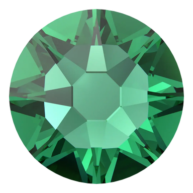 Serinity Flat Back Crystals Non Hotfix (2000, 2058 & 2088) Majestic Green - Bluestreak Crystals