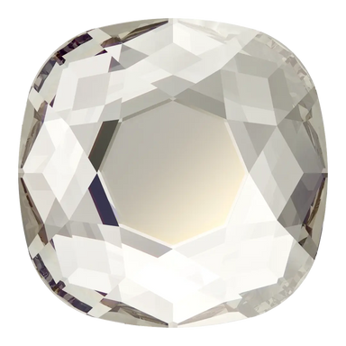 Swarovski Flat Back Crystals Non Hotfix Cushion (2471) Crystal Silver Shade - Bluestreak Crystals