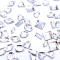 Swarovski Flat Back Crystals Non Hotfix Mini Shapes Mix CRYSTAL - Bluestreak Crystals