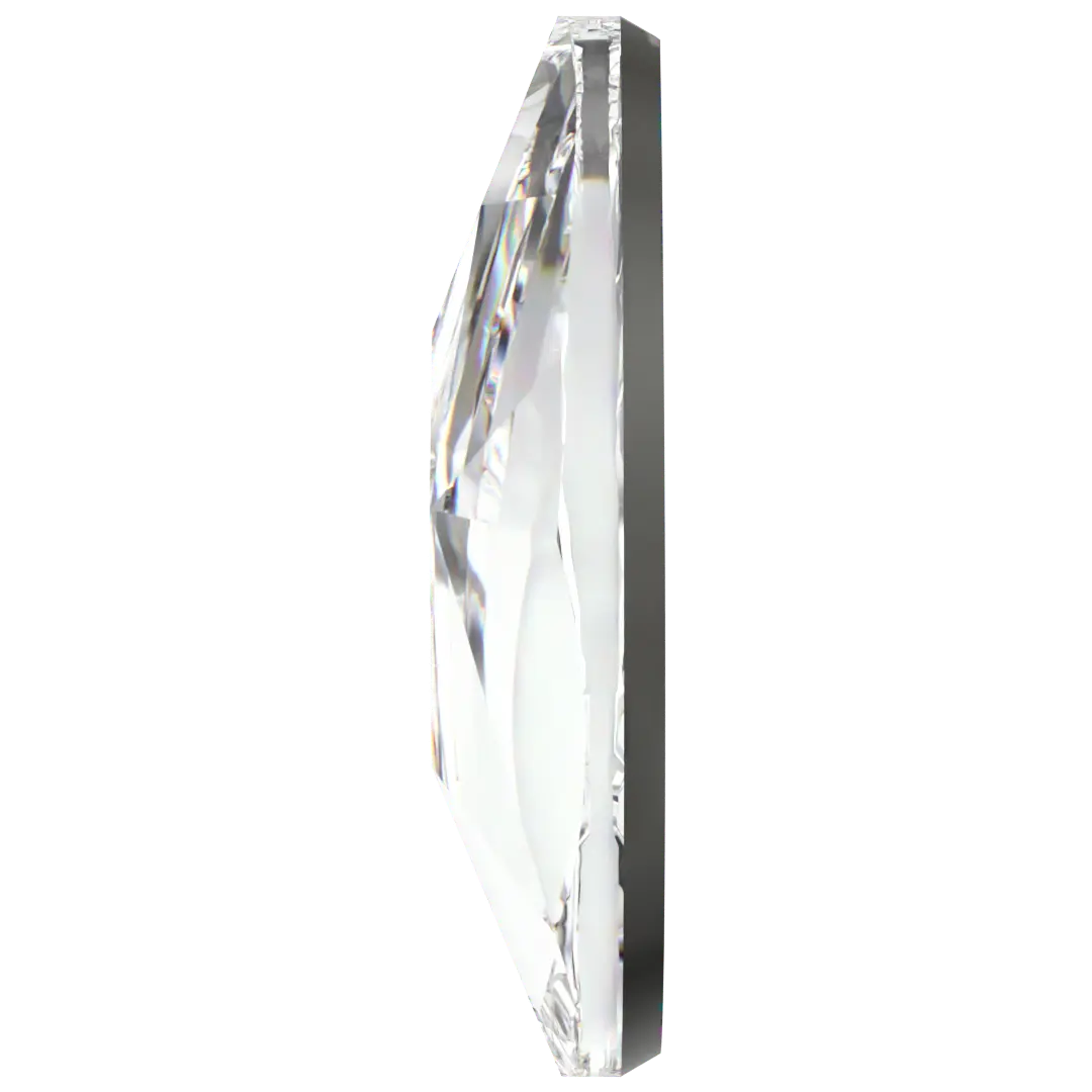 2303 Pear Rhinestones: Flat Backs Non Hotfix For Gluing, Primero - Foto 3