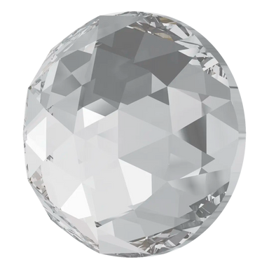 Swarovski Flat Back Crystals Non Hotfix Rose Cut (2072) Crystal - Bluestreak Crystals