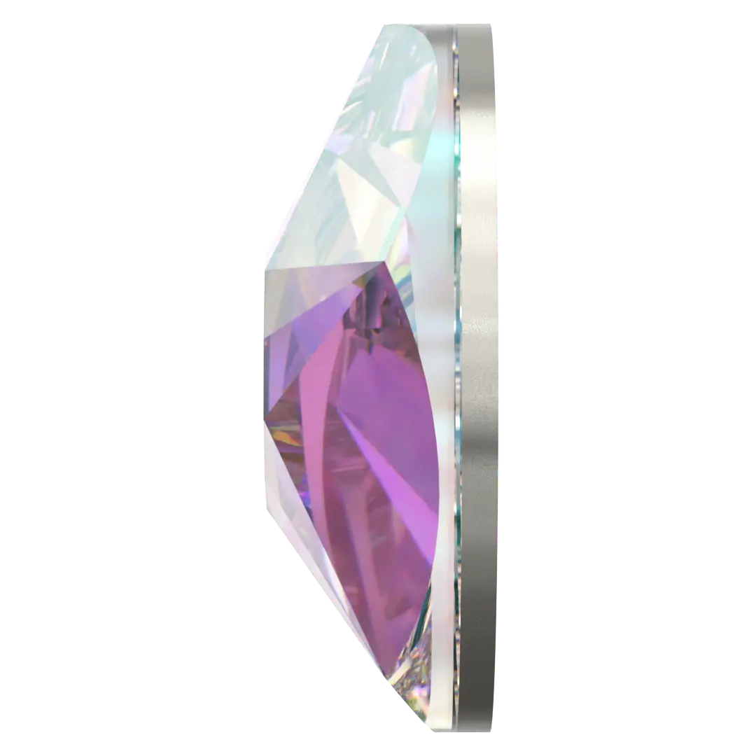 Swarovski Flat Back Crystals Non Hotfix Xirius Star Rose (2100) Crystal AB - Bluestreak Crystals