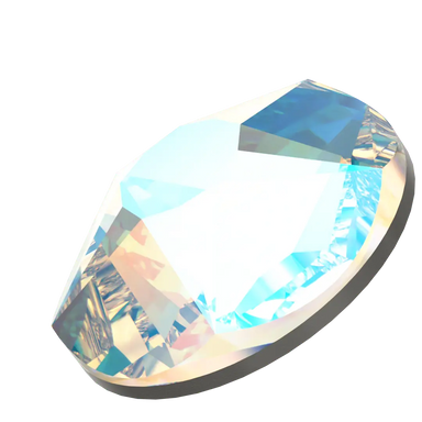 Swarovski Flat Back Crystals Non Hotfix Xirius Star Rose (2100) Crystal Shimmer - Bluestreak Crystals