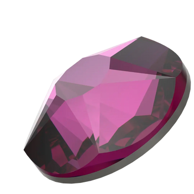 Swarovski Flat Back Crystals Non Hotfix Xirius Star Rose (2100) Dark Rose - Bluestreak Crystals