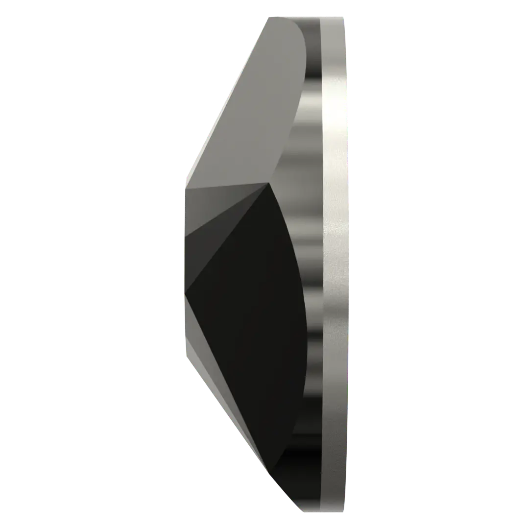 Swarovski Flat Back Crystals Non Hotfix Xirius Star Rose (2100) Jet Hematite - Bluestreak Crystals