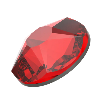 Swarovski Flat Back Crystals Non Hotfix Xirius Star Rose (2100) Light Siam - Bluestreak Crystals