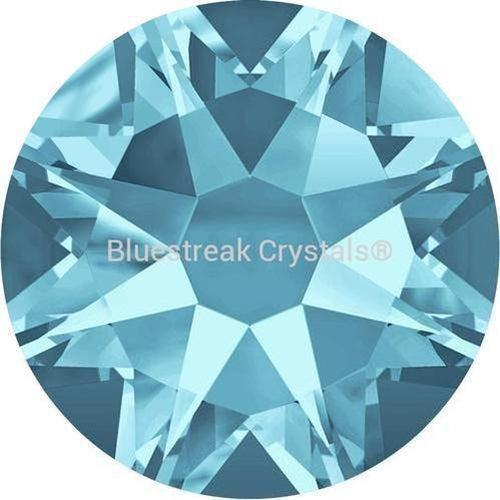 Swarovski Art.# 2028/HOTFIX Flatbacks, Crystal AB Xilion Rose Flatback -  Crystals and Beads for Friends
