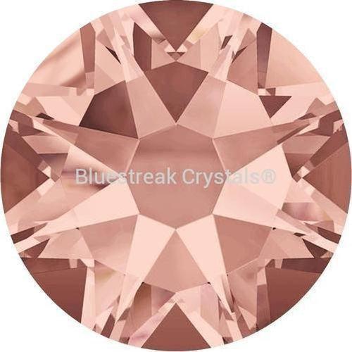 Swarovski Flat Back Crystals Rhinestones Non Hotfix (2000, 2058 & 2088) Blush Rose-Swarovski Flatback Rhinestones Crystals (Non Hotfix)-SS5 (1.8mm) - Pack of 50-Bluestreak Crystals