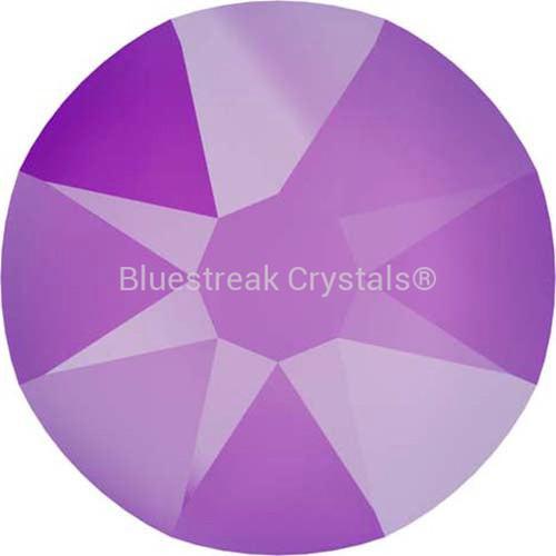 Swarovski Flat Back Crystals Rhinestones Non Hotfix (2000, 2058 & 2088) Crystal Electric Violet-Swarovski Flatback Rhinestones Crystals (Non Hotfix)-SS12 (3.1mm) - Pack of 50-Bluestreak Crystals