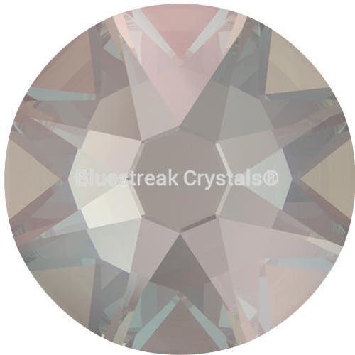 Swarovski Flat Back Crystals Rhinestones Non Hotfix (2000, 2058 & 2088) Crystal Serene Gray Delite UNFOILED-Swarovski Flatback Rhinestones Crystals (Non Hotfix)-SS12 (3.1mm) - Pack of 50-Bluestreak Crystals