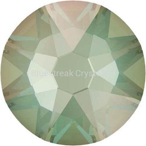 Swarovski Flat Back Crystals Rhinestones Non Hotfix (2000, 2058 & 2088) Crystal Silky Sage Delite UNFOILED-Swarovski Flatback Rhinestones Crystals (Non Hotfix)-SS12 (3.1mm) - Pack of 50-Bluestreak Crystals