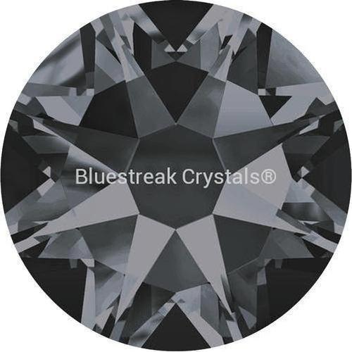 JET BLACK - Crystal Rhinestones SS4-SS20 Size Non HotFix Gold