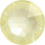 Swarovski Flat Back Crystals Rhinestones Non Hotfix (2000, 2058 & 2088) Crystal Soft Yellow Ignite-Swarovski Flatback Rhinestones Crystals (Non Hotfix)-SS12 (3.1mm) - Pack of 50-Bluestreak Crystals