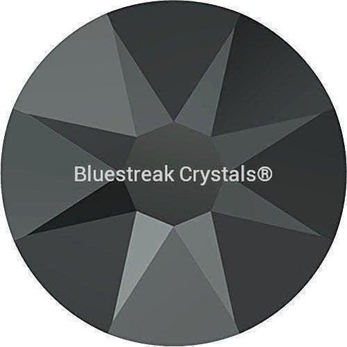 Swarovski Flat Back Crystals Rhinestones Non Hotfix (2000, 2058 & 2088) Jet Hematite UNFOILED-Swarovski Flatback Rhinestones Crystals (Non Hotfix)-SS5 (1.8mm) - Pack of 50 (End of Line)-Bluestreak Crystals
