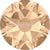 Swarovski Flat Back Crystals Rhinestones Non Hotfix (2000, 2058 & 2088) Silk-Swarovski Flatback Rhinestones Crystals (Non Hotfix)-SS5 (1.8mm) - Pack of 50-Bluestreak Crystals