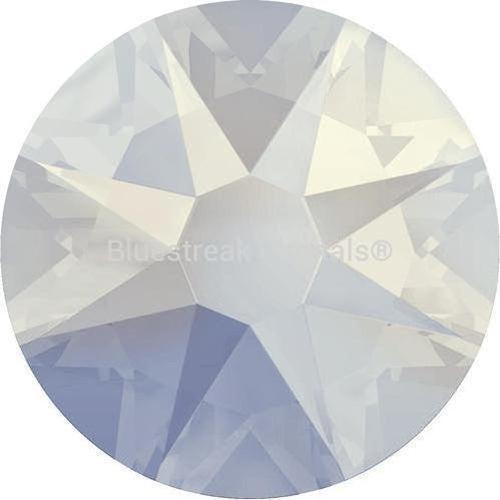 Swarovski Flat Back Crystals Rhinestones Non Hotfix (2000, 2058 & 2088) White Opal-Swarovski Flatback Rhinestones Crystals (Non Hotfix)-SS5 (1.8mm) - Pack of 50-Bluestreak Crystals