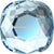 Swarovski Flat Back Crystals Rhinestones Non Hotfix Cushion (2471) Aquamarine-Swarovski Flatback Rhinestones Crystals (Non Hotfix)-5mm - Pack of 10-Bluestreak Crystals