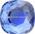 Swarovski Flat Back Crystals Rhinestones Non Hotfix Cushion (2471) Sapphire-Swarovski Flatback Rhinestones Crystals (Non Hotfix)-5mm - Pack of 10-Bluestreak Crystals
