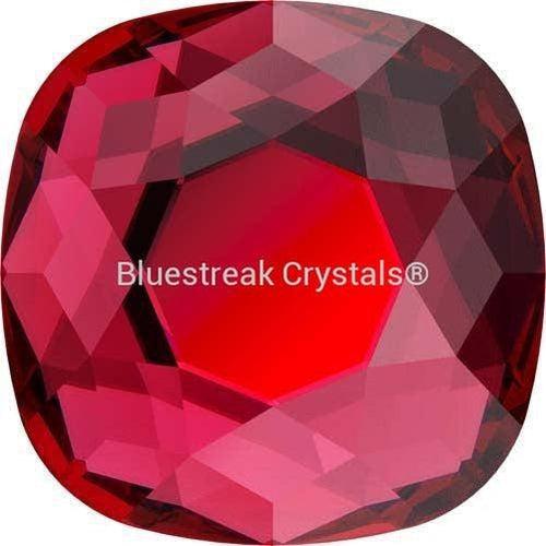 Swarovski Flat Back Crystals Rhinestones Non Hotfix Cushion (2471) Scarlet-Swarovski Flatback Rhinestones Crystals (Non Hotfix)-5mm - Pack of 10-Bluestreak Crystals