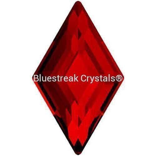 Swarovski Flat Back Crystals Rhinestones Non Hotfix Diamond (2773) Light Siam-Swarovski Flatback Rhinestones Crystals (Non Hotfix)-5x3mm - Pack of 8-Bluestreak Crystals