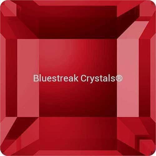 Swarovski Flat Back Crystals Rhinestones Non Hotfix Square (2400) Scarlet-Swarovski Flatback Rhinestones Crystals (Non Hotfix)-3mm - Pack of 20-Bluestreak Crystals