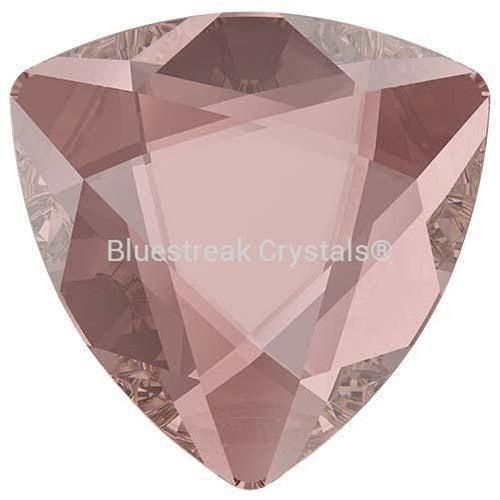Swarovski Flat Back Crystals Rhinestones Non Hotfix Trilliant (2472) Vintage Rose-Swarovski Flatback Rhinestones Crystals (Non Hotfix)-5mm - Pack of 10-Bluestreak Crystals