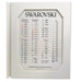 Swarovski Flat Back Rhinestones Luxury Colour Chart Folder - Bluestreak Crystals