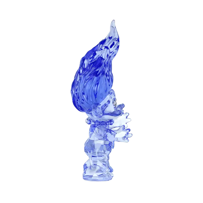 Swarovski Good Luck Troll Blue - Bluestreak Crystals