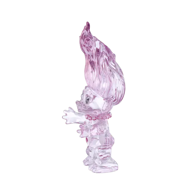 Swarovski Good Luck Troll Pink - Bluestreak Crystals