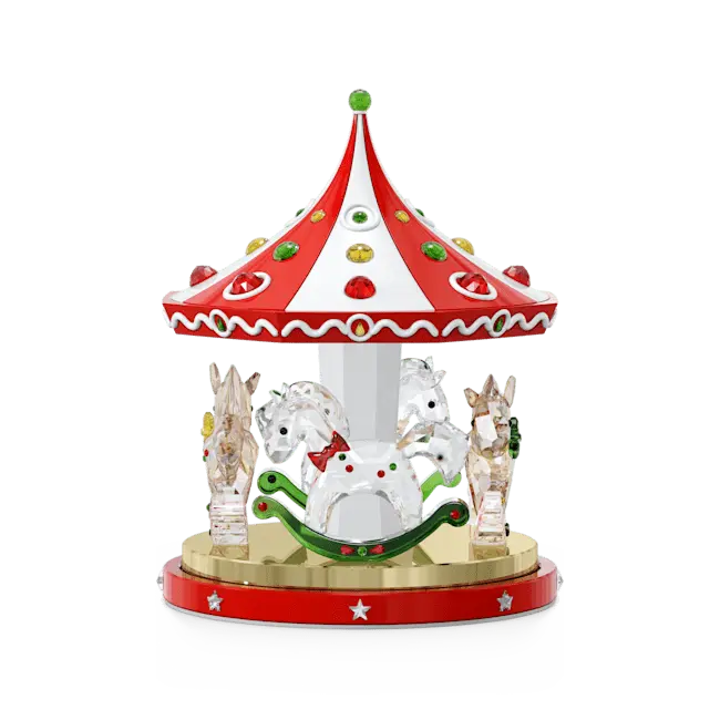Swarovski Holiday Cheers Carousel - Bluestreak Crystals