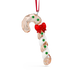 Swarovski Holiday Cheers Gingerbread Candy Cane Ornament - Bluestreak Crystals