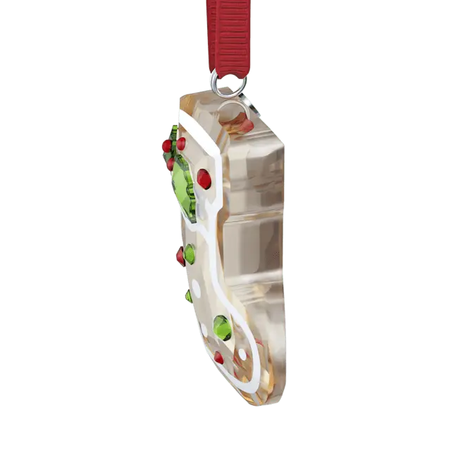 Swarovski Holiday Cheers Gingerbread Stocking Ornament - Bluestreak Crystals