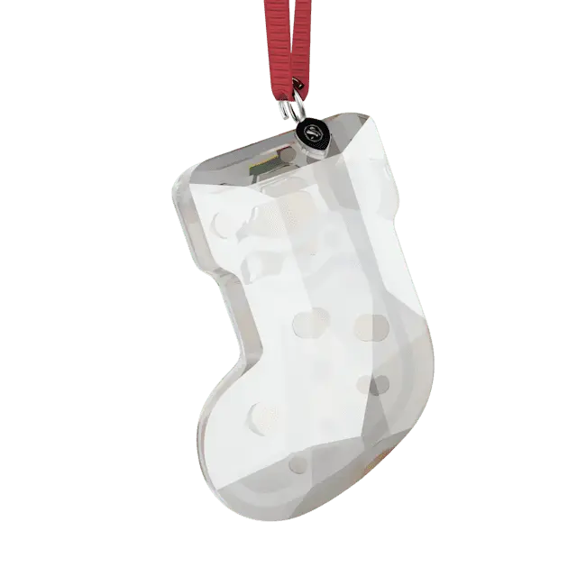 Swarovski Holiday Cheers Gingerbread Stocking Ornament - Bluestreak Crystals