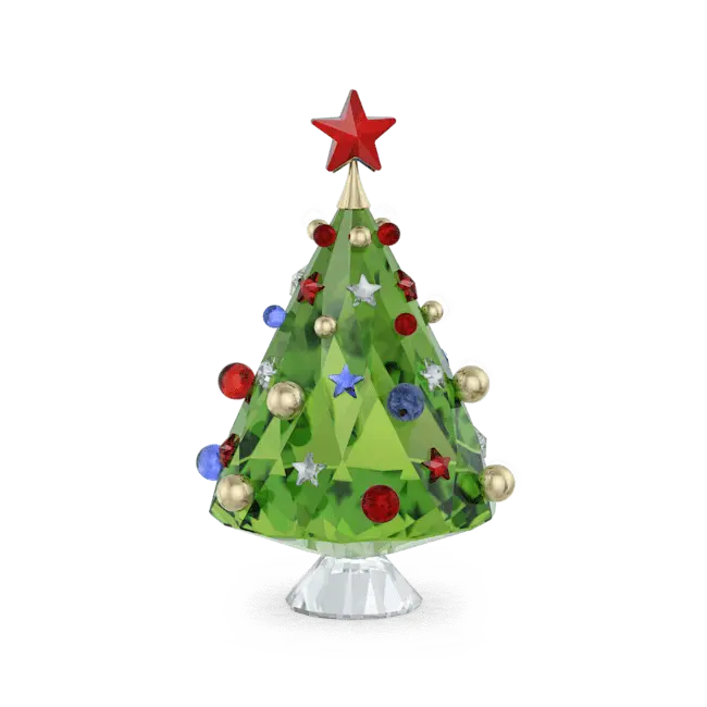 スワロフスキー 　 クリスマス Holiday Cheers キノコ グリーン Holiday Cheers ツリー | Swarovski