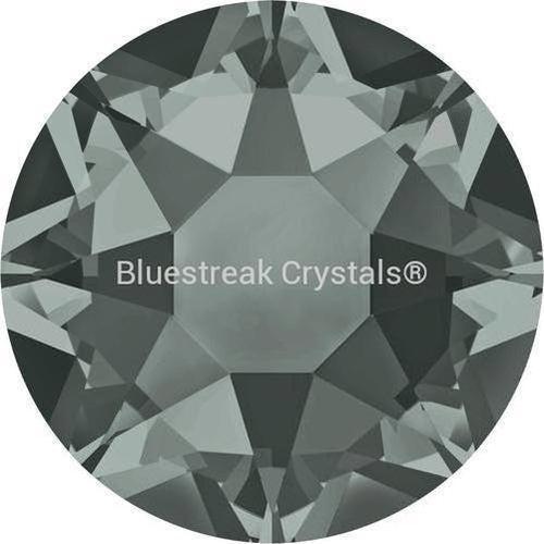 Swarovski Hotfix Flat Back Crystals (2000, 2038 & 2078) Black Diamond-Swarovski Hotfix Flatback Crystals-SS3 (1.4mm) - Pack of 50-Bluestreak Crystals