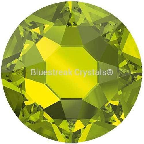 Swarovski Hotfix Flat Back Crystals (2000, 2038 & 2078) Citrus Green-Swarovski Hotfix Flatback Crystals-SS8 (2.4mm) - Pack of 50-Bluestreak Crystals