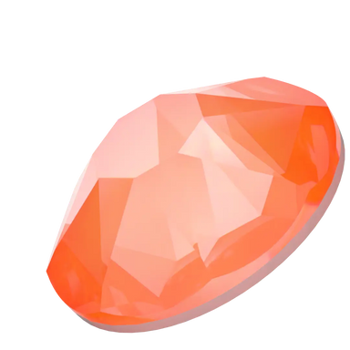 Swarovski Hotfix Flat Back Crystals (2000, 2038 & 2078) Crystal Electric Orange Ignite - Bluestreak Crystals