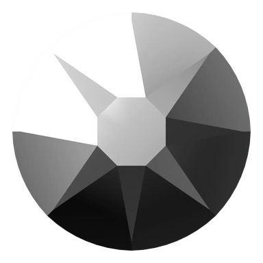 Swarovski Hotfix Flat Back Crystals (2000, 2038 & 2078) Crystal Light Chrome - Bluestreak Crystals