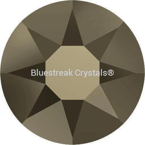 Swarovski Hotfix Flat Back Crystals (2000, 2038 & 2078) Crystal Metallic Light Gold-Swarovski Hotfix Flatback Crystals-SS8 (2.4mm) - Pack of 50-Bluestreak Crystals