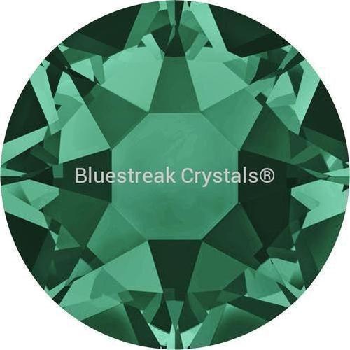Swarovski Hotfix Flat Back Crystals (2000, 2038 & 2078) Emerald-Swarovski Hotfix Flatback Crystals-SS6 (2.0mm) - Pack of 50-Bluestreak Crystals