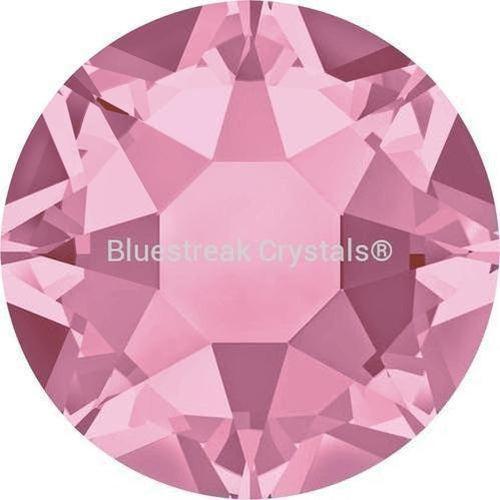 Swarovski Hotfix Flat Back Crystals (2000, 2038 & 2078) Light Rose-Swarovski Hotfix Flatback Crystals-SS3 (1.4mm) - Pack of 50-Bluestreak Crystals