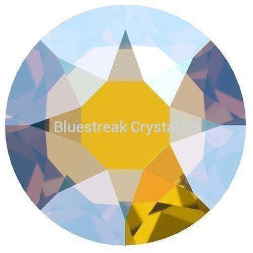 Swarovski Hotfix Flat Back Crystals (2000, 2038 & 2078) Light Topaz Shimmer-Swarovski Hotfix Flatback Crystals-SS10 (2.8mm) - Pack of 50-Bluestreak Crystals