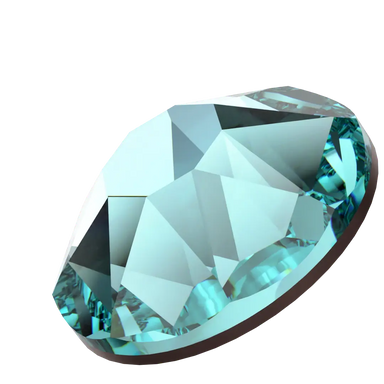 Serinity Flat Back Crystals Non Hotfix (2000, 2058 & 2088) Light Turquoise - Bluestreak Crystals