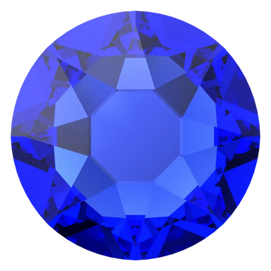 Serinity Flat Back Crystals Non Hotfix (2000, 2058 & 2088) Majestic Blue - Bluestreak Crystals