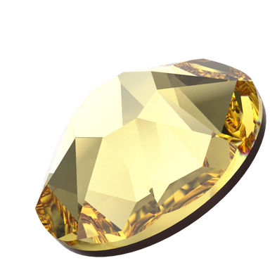 Swarovski Hotfix Flat Back Crystals (2000, 2038 & 2078) Recreated Dark Jonquil - Bluestreak Crystals