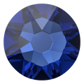 Swarovski Hotfix Flat Back Crystals (2000, 2038 & 2078) Recreated Dark Sapphire - Bluestreak Crystals