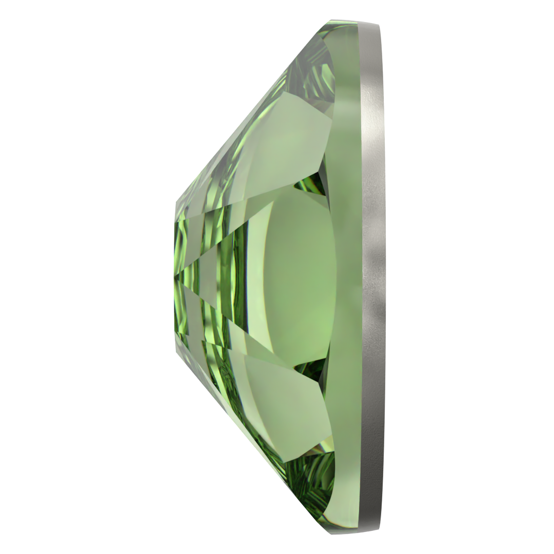 Swarovski Hotfix Flat Back Crystals (2000, 2038 & 2078) Recreated Peridot - Bluestreak Crystals