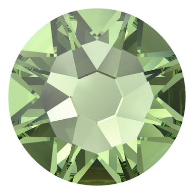 Swarovski Hotfix Flat Back Crystals (2000, 2038 & 2078) Recreated Peridot - Bluestreak Crystals
